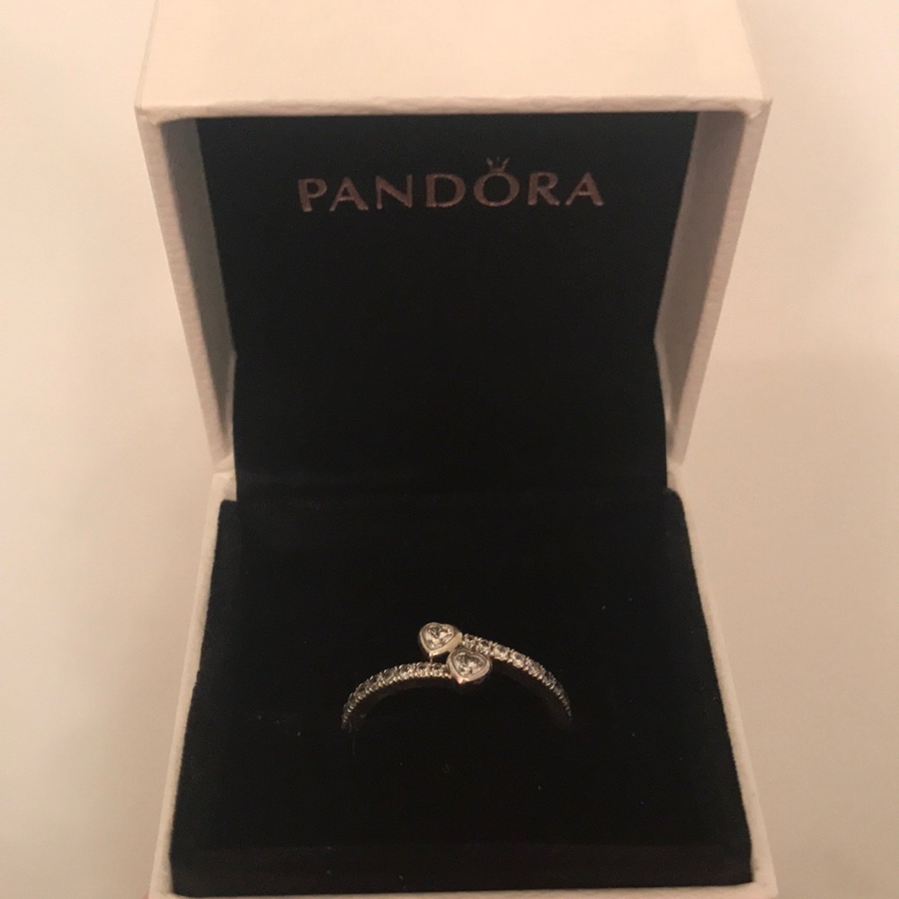 Pandora 2 Heart Ring! NEED GONE!!